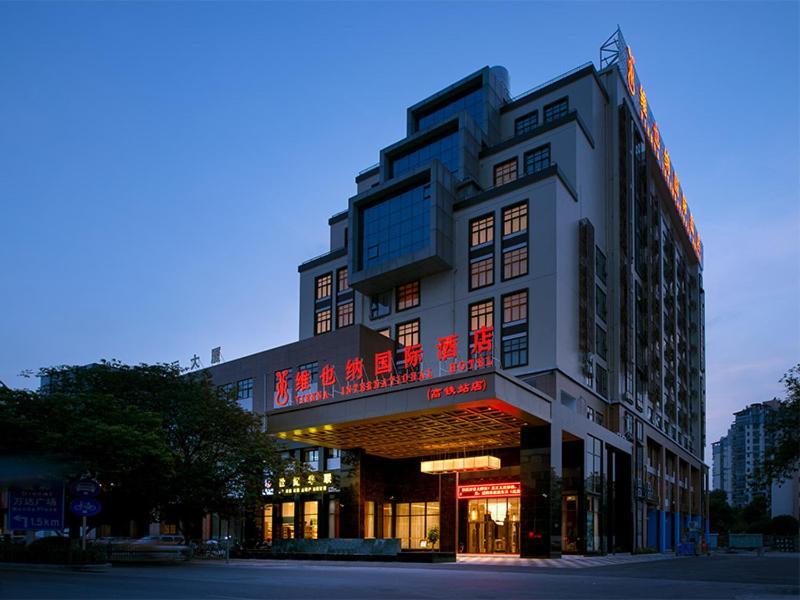 Vienna International Hotel Diecai Wanda High Speed ​​Rail Station Guilin Exterior foto